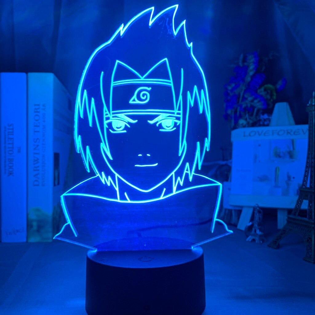 Kakashi Rosto, Luminaria De Led, Naruto, 16 Cores + Controle